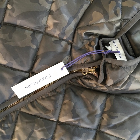 NWT Stitch Fix 41 Hawthorn Camo Quilted S M - Picture 4 of 6